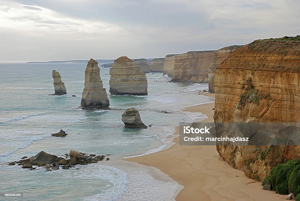 Doce apóstoles, gran MAR-Victoria Road, South Australia - Foto de stock de Aire libre libre de derechos