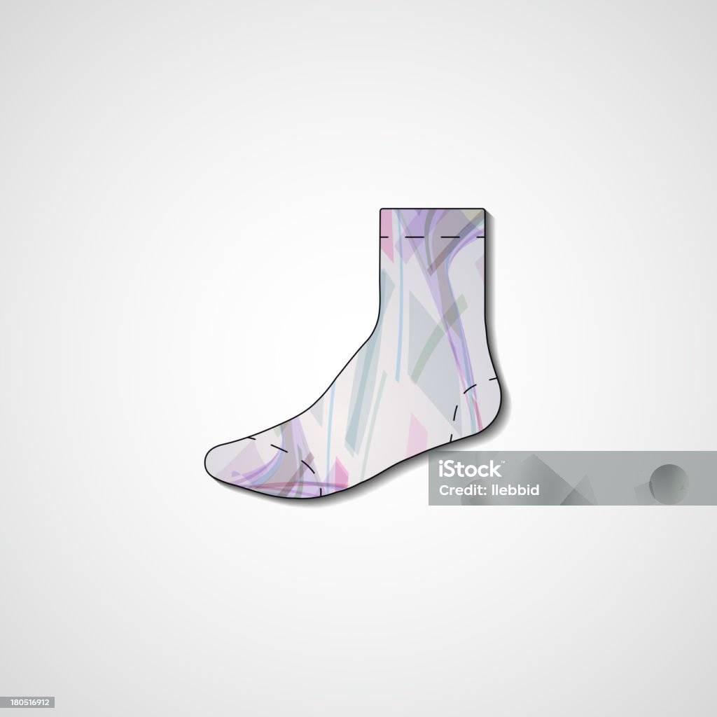 Abstract illustration auf Socken - Lizenzfrei Abstrakt Vektorgrafik