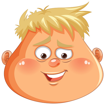 Overweight Man Head With Sneer Face Stock Illustration Download Image Overweight Man Head With Sneer Face Stock Illustration Download Image