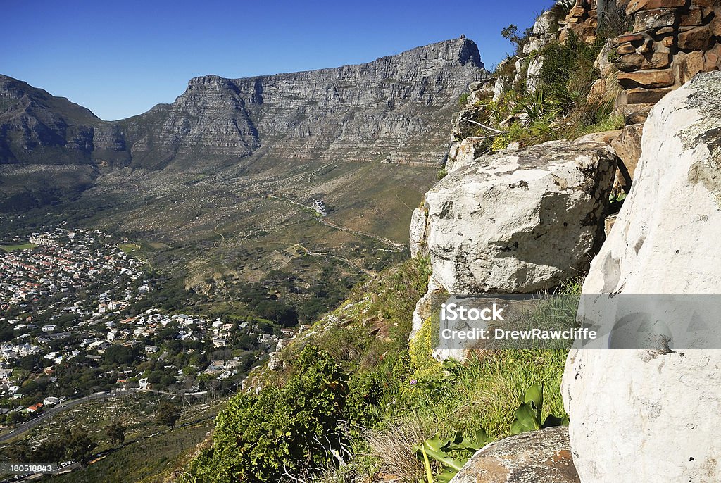 De Table Mountain - Foto de stock de Acera libre de derechos