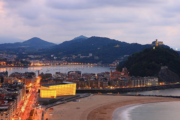 istock Zurriola beach in San Sebastian 180519055