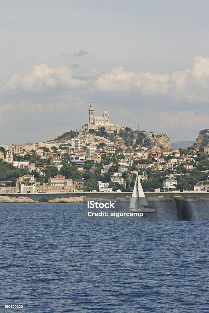 Vue panoramique de Marseille, France. - Photo de Basilique libre de droits