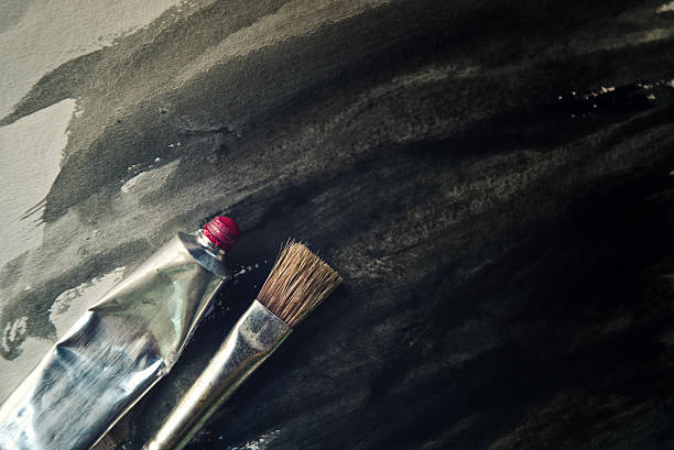 istock Paintbrush and paper 180522171
