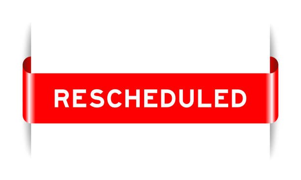 Rescheduling Poster 250+ Reschedule Stock Illustrations, Royalty-Free Vector Graphics ...