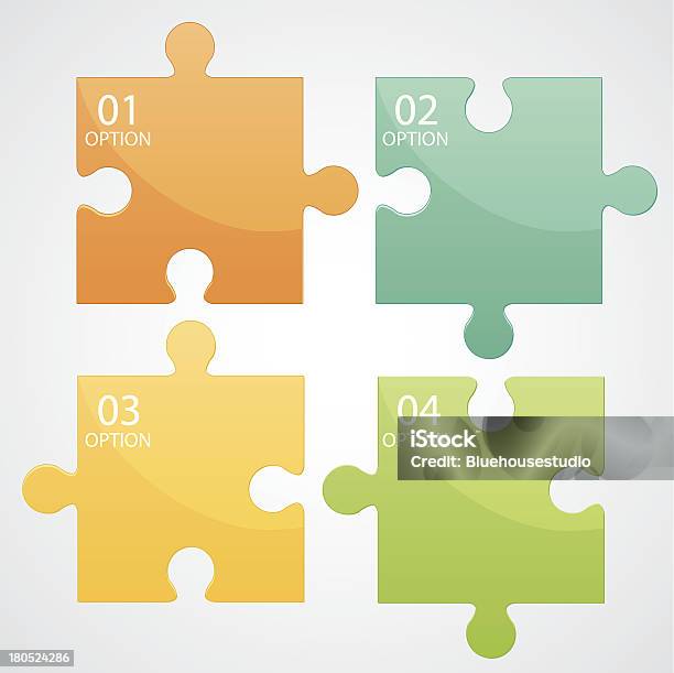 Connessione Puzzle - Immagini vettoriali stock e altre immagini di Puzzle - Puzzle, Affari, Affari internazionali