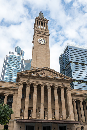 Brisbane City Hall Clock Tower in Australia