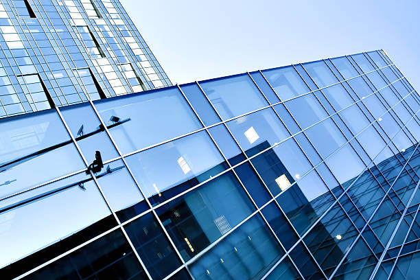 istock modern glass business center 180526991