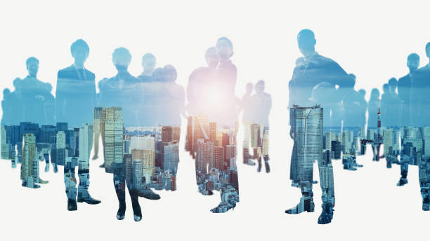 istock Human resources and society concept. Global business. 1805280578