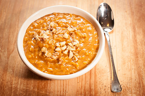 istock Autumn Morning Pumpkin Oatmeal 180530157