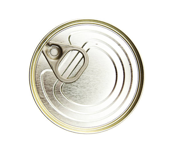istock Top of an unopened soda can on a white background 180532392