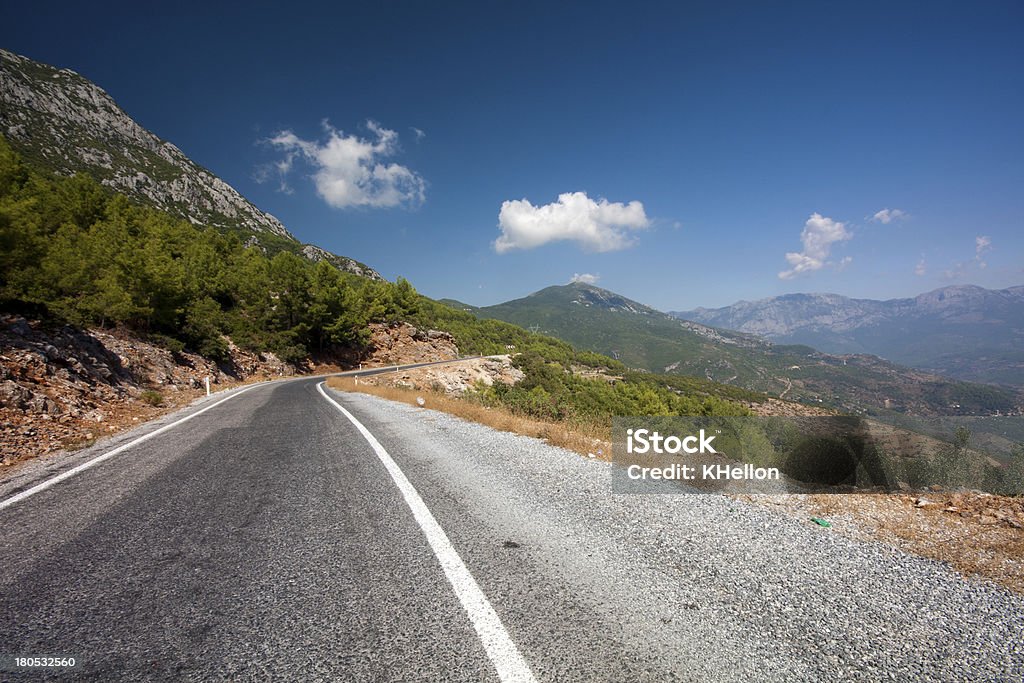 Strada di montagna, Taurus (Toros) montagne, Turchia - Foto stock royalty-free di Ambientazione esterna