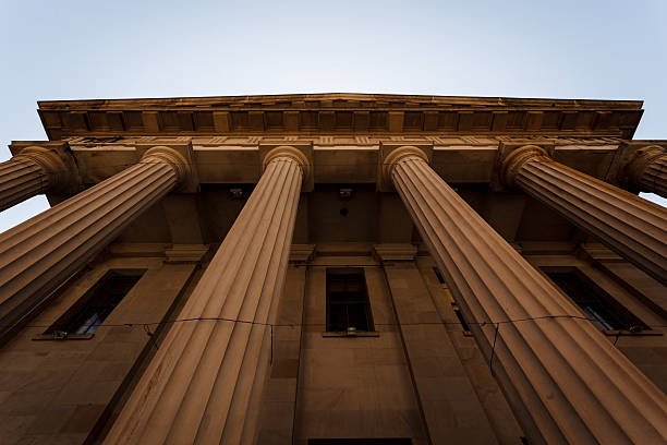 Tall Facade of San Francisco Mint Building