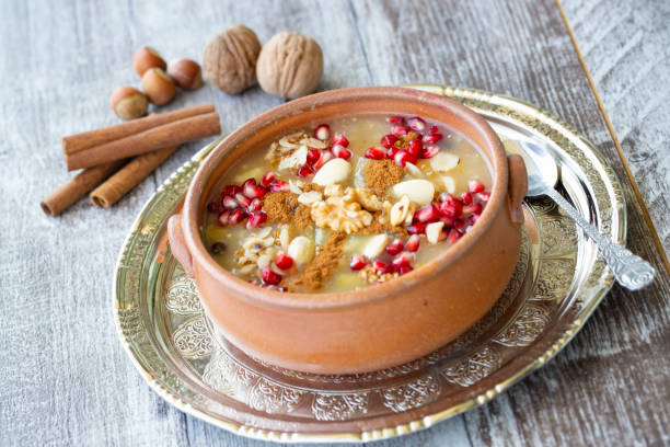istock Traditional delicious Turkish dessert; Ashura (Asure) 1805349906