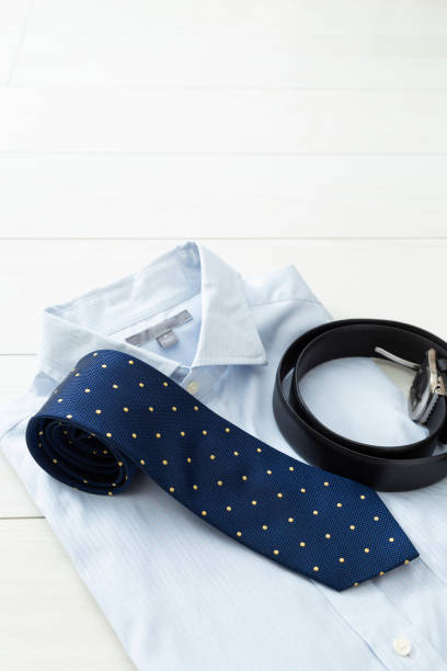 istock Shirts and ties for men. 1805359683
