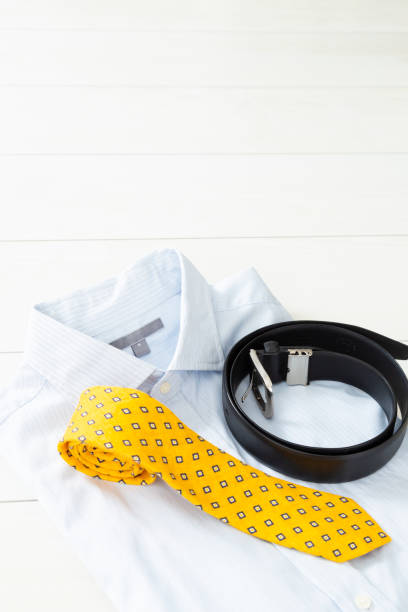 istock Shirts and ties for men. 1805360751