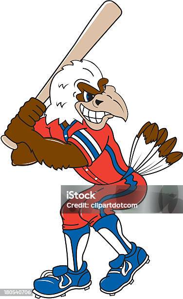 Eagle Gra W Baseball - Stockowe grafiki wektorowe i więcej obrazów Baseball - Baseball, Białe tło, Clip Art