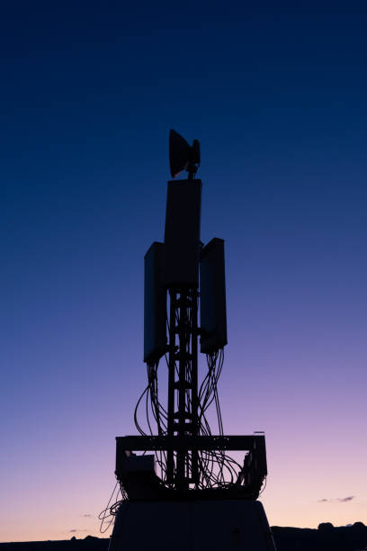 istock Base Station Tower Antennas For Telecommunications 1805423300