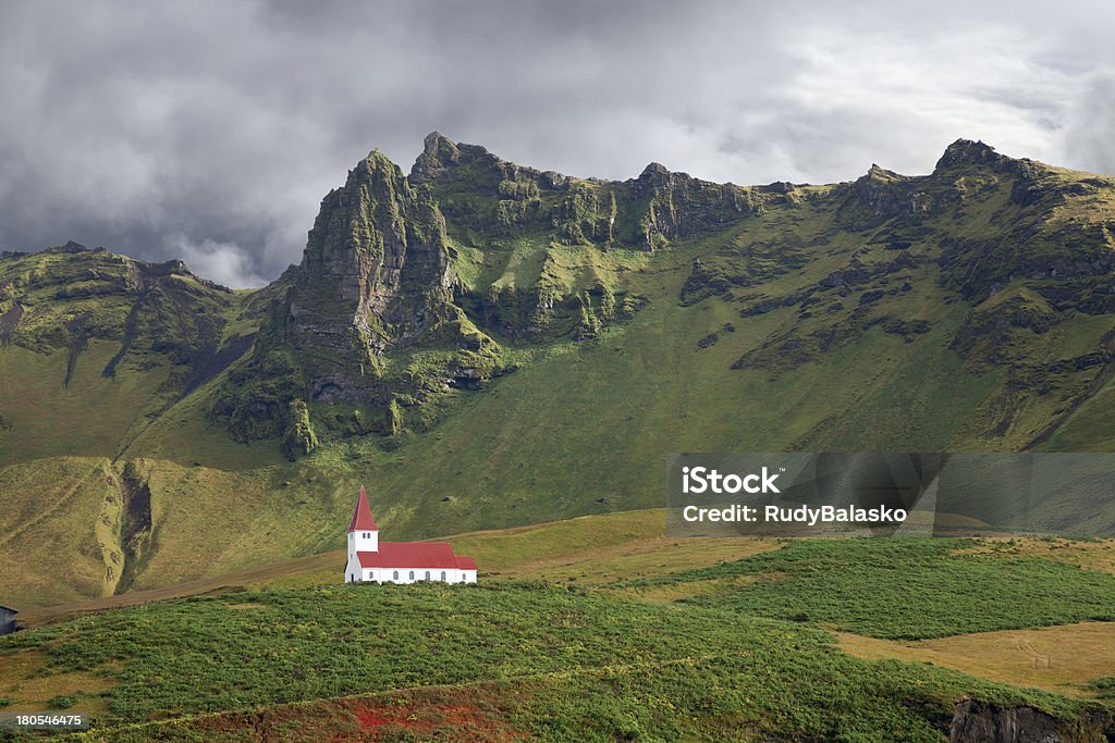 Vik, Islanda. - Foto stock royalty-free di Ambientazione esterna