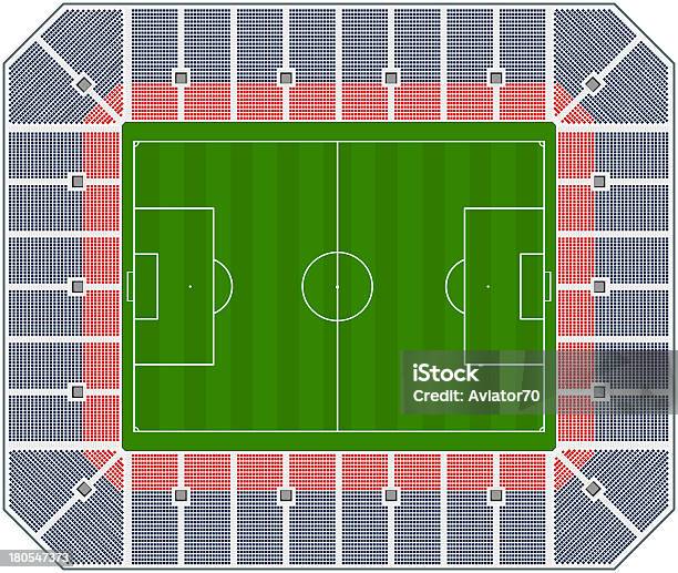 Футбольный Стадион — стоковые фотографии и другие картинки Архитектура - Архитектура, Вид с воздуха, Горизонтальный