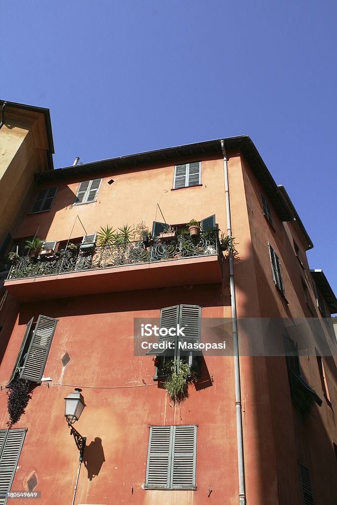 Mediterrâneo casa em nice - Royalty-free Antigo Foto de stock