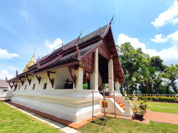 istock Wat Phra That Beng Sakat in Nan province, THAILAND. 1805560567