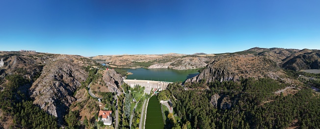 Panoromic view of Cubuk Dam Ankara