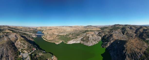 istock Panoromic view of Cubuk Dam Ankara 1805574270