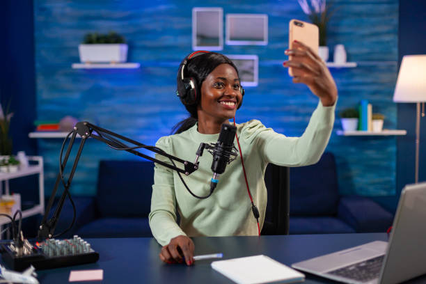 istock African influencer talking a selfie 1805586916