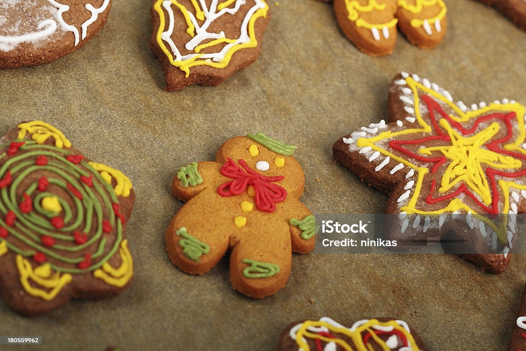 Gingerbread cookie-файлы - Стоковые фото Без людей роялти-фри