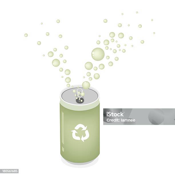 Vetores de Refrigerante Com Símbolo De Reciclagem Para Salvar O Green World e mais imagens de Enlatado