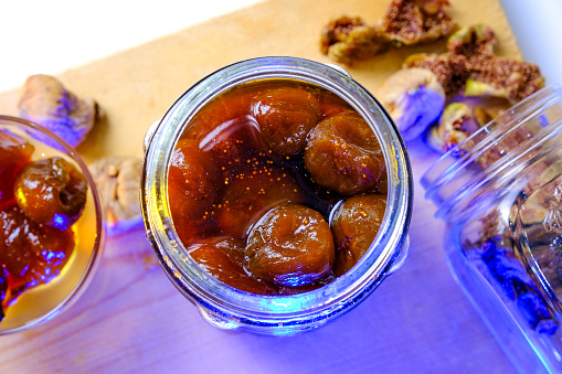 A natural solution to sweet cravings: homemade fig jam