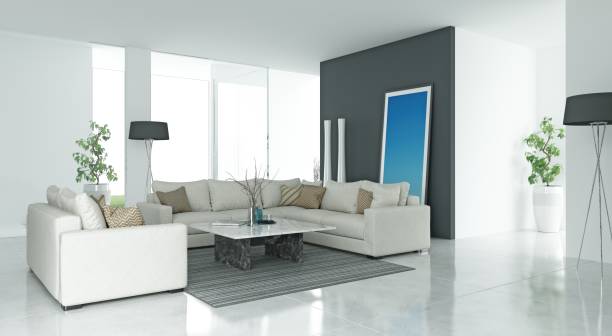 istock Project of a studio apartment with a modern style. 1805627851