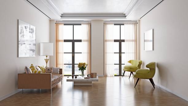istock Project of a studio apartment with a modern style. 1805627864