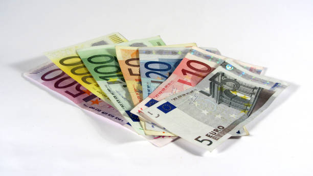 istock Euro Money On The White Table 1805641324