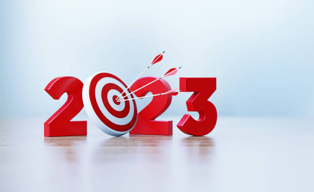 istock 2023 And Red Bull's Eye Target Over Defocused Background 1805644858