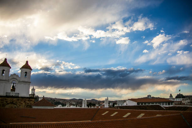 istock White colonial architecture in Sucre, Bolivia 1805648101