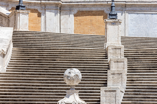 Spanish Steps which lead to the famous Piazza di Spagna; Rome, Italy