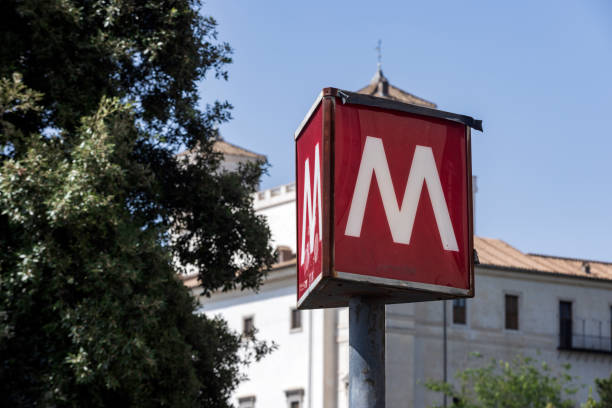 istock metro sign in Rome 1805683877