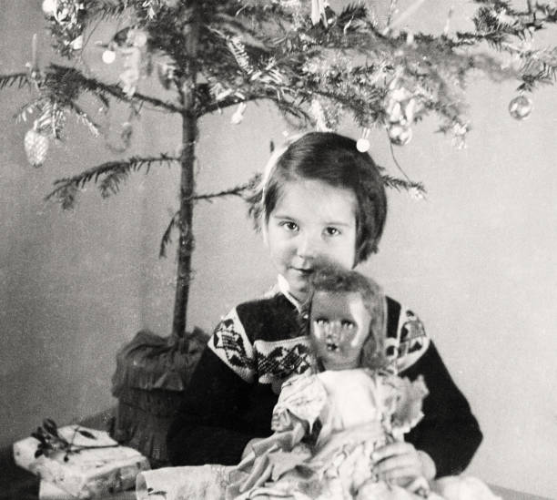 istock Little Girl with Doll. 1805717330