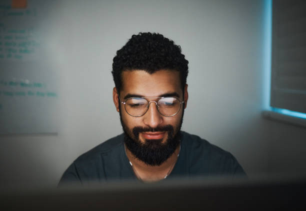 istock Dedicated Professional Burning the Midnight Oil 1805741510