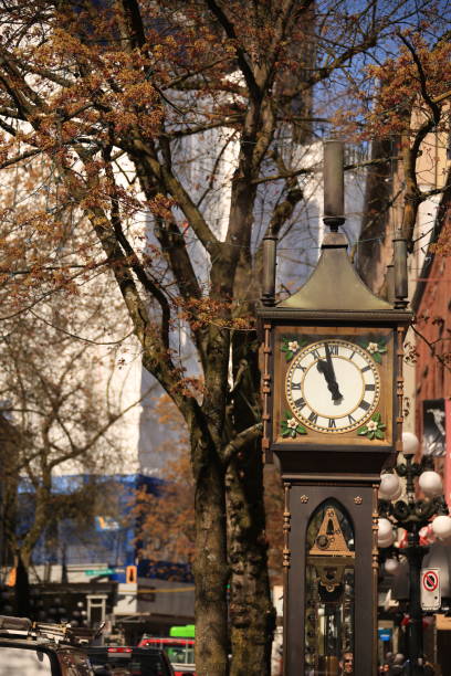 istock Vancouver's famous Gastown steam clock 1805746503