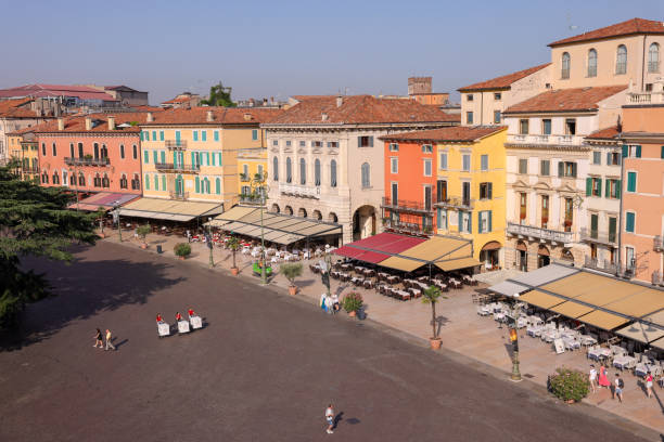 istock main square - piazza bra - of Verona, Italy 1805764273