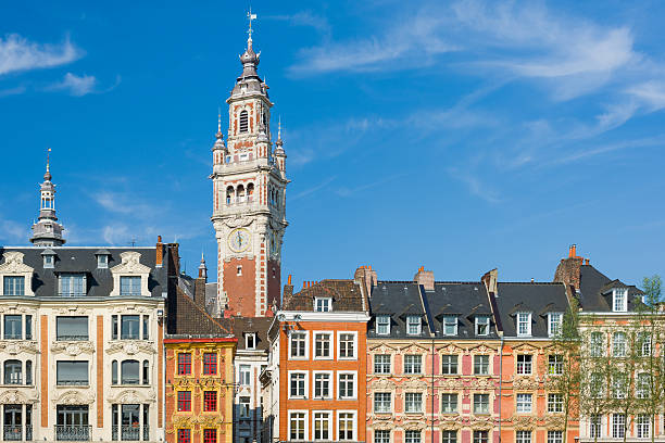 View on chamber of commerce in Lille