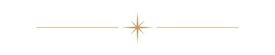 Divider with Star Christmas frame border horizontal line shape icon for decorative vintage doodle element, greeting card, invitation. design vector illustration.