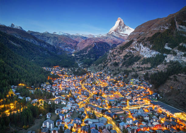 istock Zermatt, Switzerland Alpine Village 1805817004