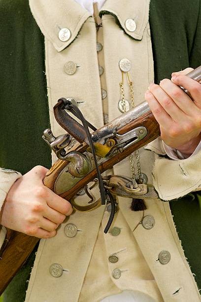 istock Reenactor  of the Continental Marines 180581724