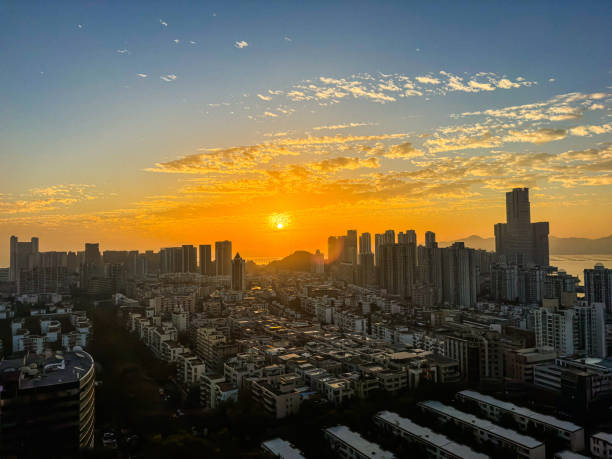istock Sunrise in the City 1805854444