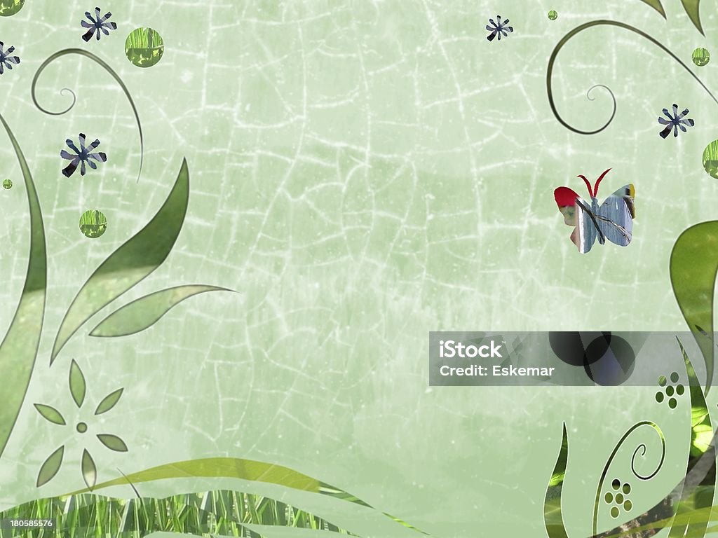 Fundo floral - Royalty-free Art Nouveau Ilustração de stock