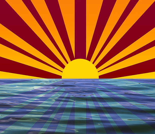 Graph Paper Sun Rise 30+ Sunrise Graph Background Stock Illustrations, Royalty-Free Vector ...