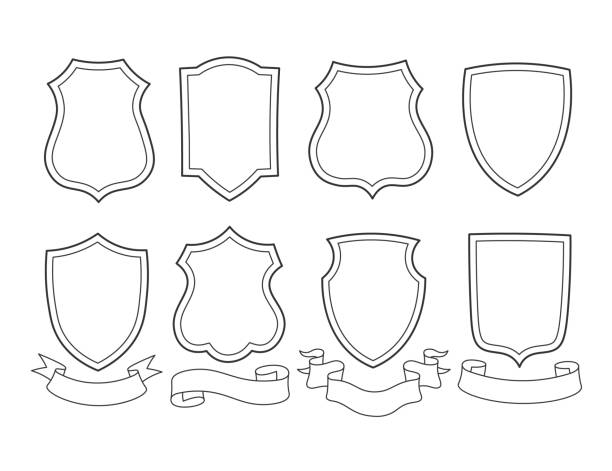 500+ Silhouette Of Blank Shield Template Stock Illustrations, Royalty-Free Vector Graphics & Clip Art - iStock 500-silhouette-of-blank-shield-template-stock-illustrations-royalty-free-vector-graphics-clip-art-istock